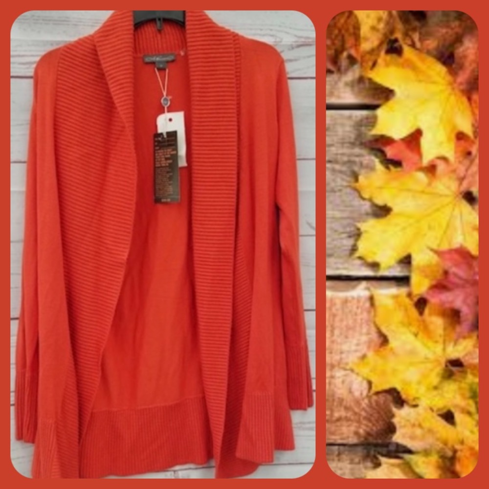 🍁🍁NWT METRIC beautiful sweater/cardigan. Perfect for crisp weather - Picture 2 of 8